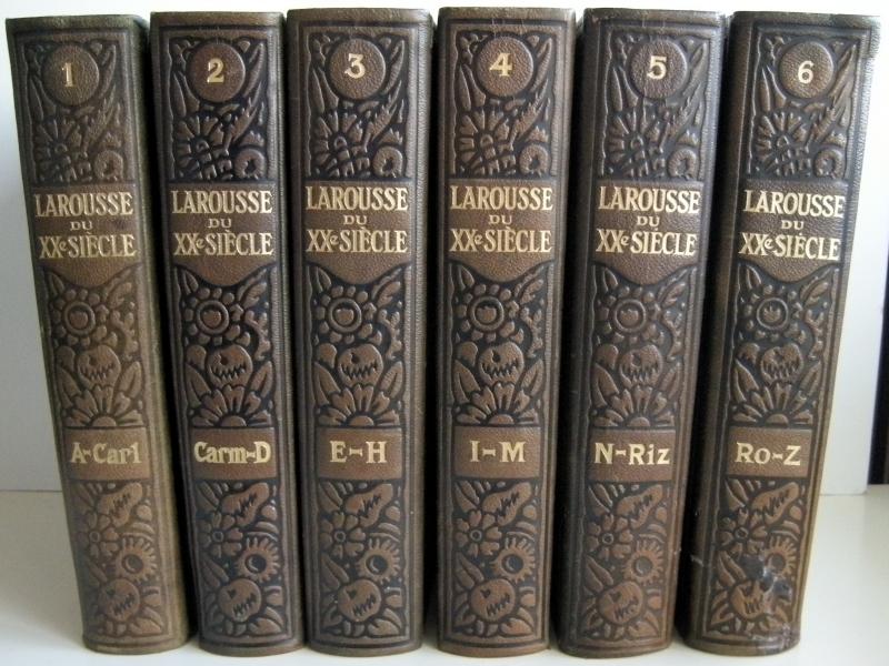 encyclopedie larousse 20eme siecle